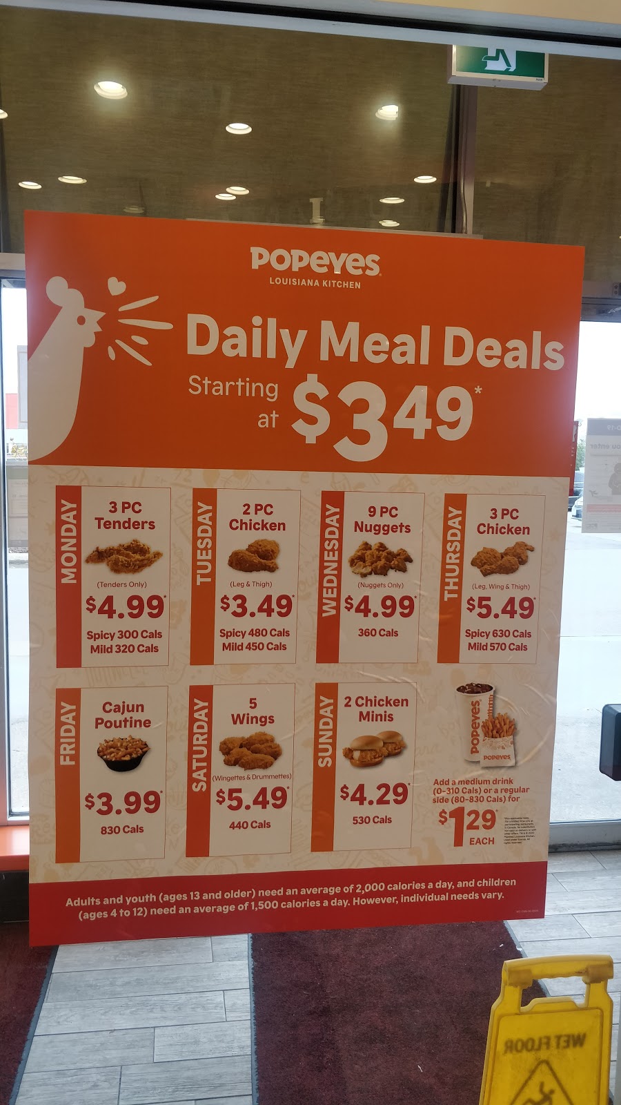 Popeyes Louisiana Kitchen | 2150 Burnhamthorpe Rd W, Mississauga, ON L5L 3A2, Canada | Phone: (905) 820-8500