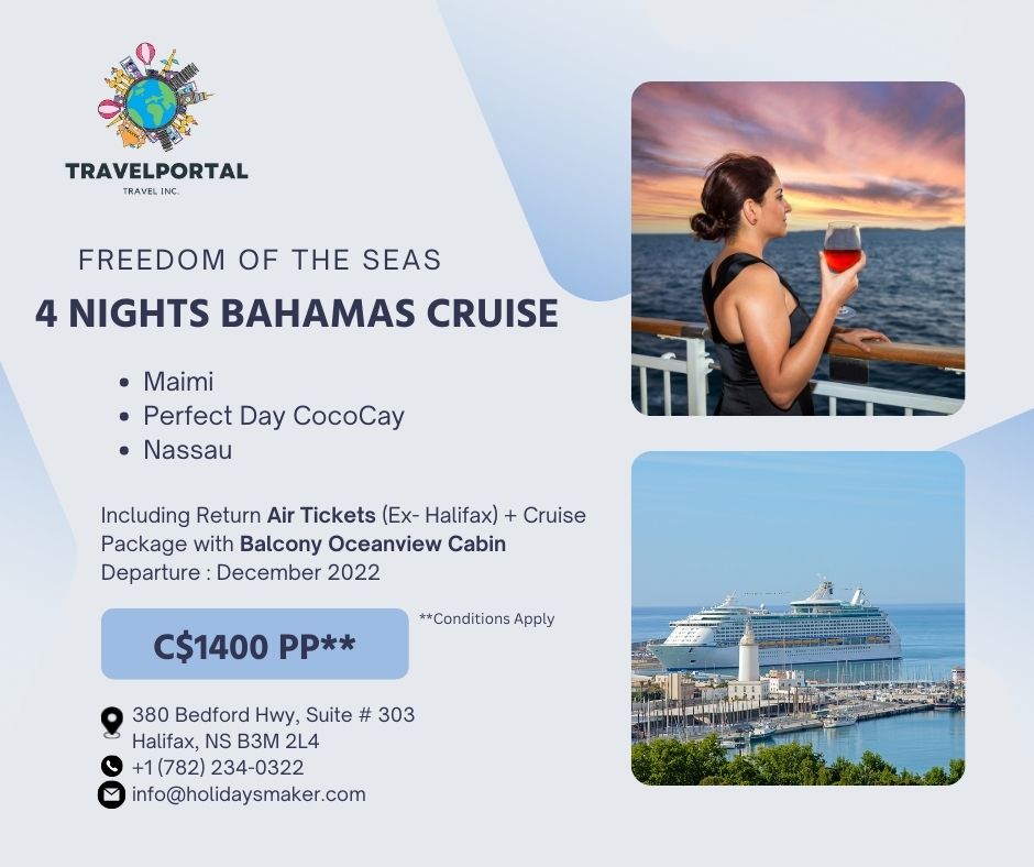 Travelportal Travel Inc. | 380 Bedford Hwy Suite 303, Halifax, NS B3M 2L4, Canada | Phone: (782) 234-0322