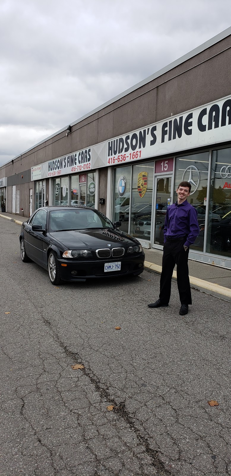 Hudsons Fine Cars Inc | 3715 Keele Street #15 and 16, North York, ON M3J 1N1, Canada | Phone: (416) 636-1661