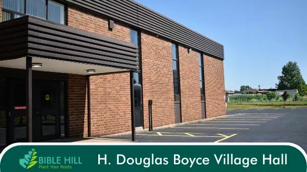 H. Douglas Boyce Village Hall | 69 Pictou Rd, Bible Hill, NS B2N 2R9, Canada | Phone: (902) 893-8083