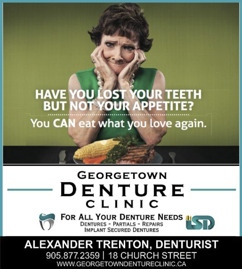 Georgetown Denture Clinic | 18 Church St, Georgetown, ON L7G 2A5, Canada | Phone: (905) 877-2359