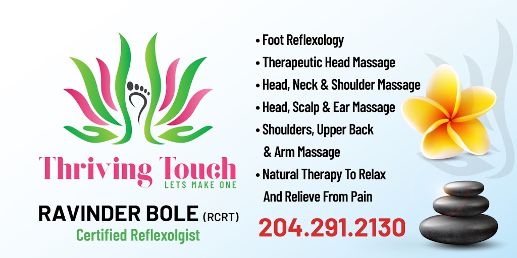 ThrivingTouch 4 Reflexology | 70 Abbeydale Crescent, Winnipeg, MB R3Y 0B2, Canada | Phone: (204) 291-2130