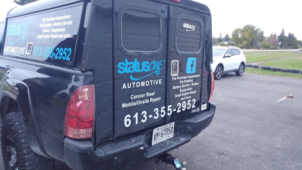 Statusone Automotive | 5745 Fourth Line Rd, North Gower, ON K0A 2T0, Canada | Phone: (613) 355-2952
