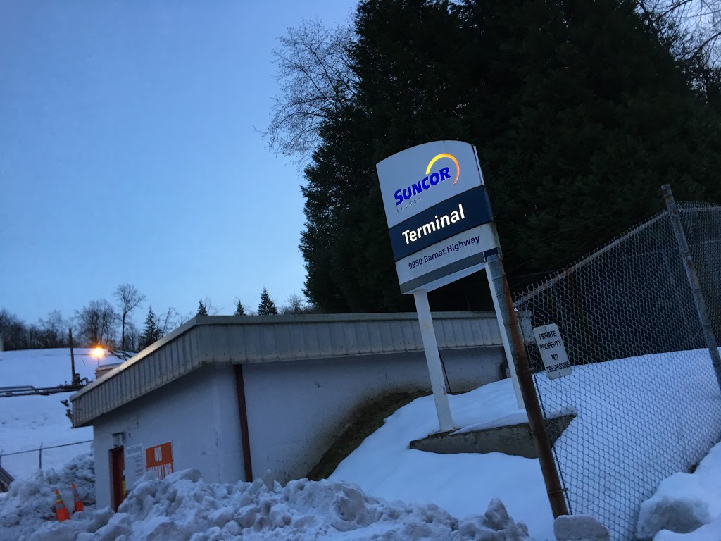 Suncor Terminal | 9950 Barnet Hwy, Port Moody, BC V3H 1V2, Canada | Phone: (604) 933-3009