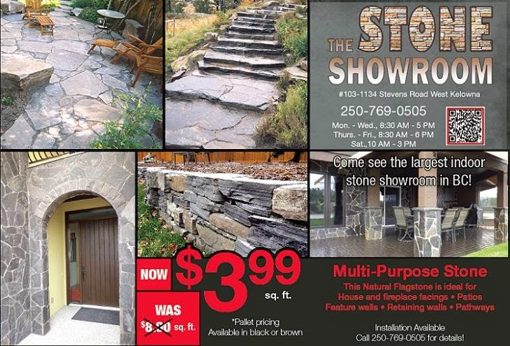 The Stone Showroom | 1515 Westgate Rd #3, West Kelowna, BC V1Z 3X4, Canada | Phone: (250) 469-4996