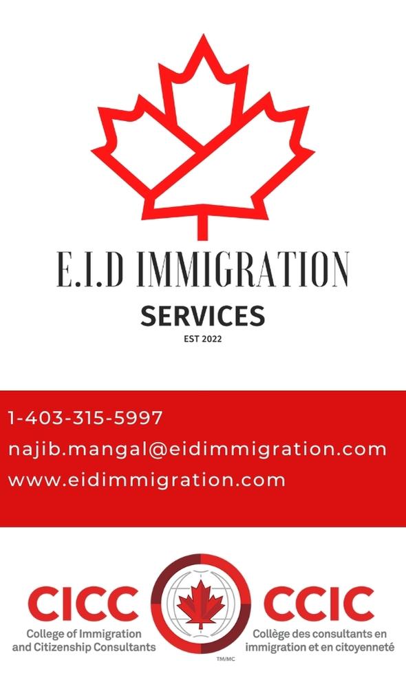 E.I.D Immigration Services | 142 Fairmont Blvd S, Lethbridge, AB T1K 7R5, Canada | Phone: (403) 315-5997