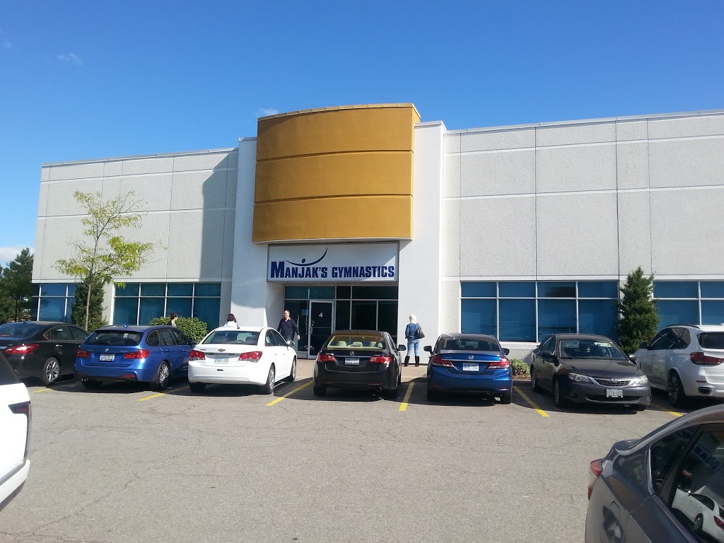 Manjaks Gymnastics | 4190 Sladeview Crescent #4, Mississauga, ON L5L 0A1, Canada | Phone: (905) 608-0879