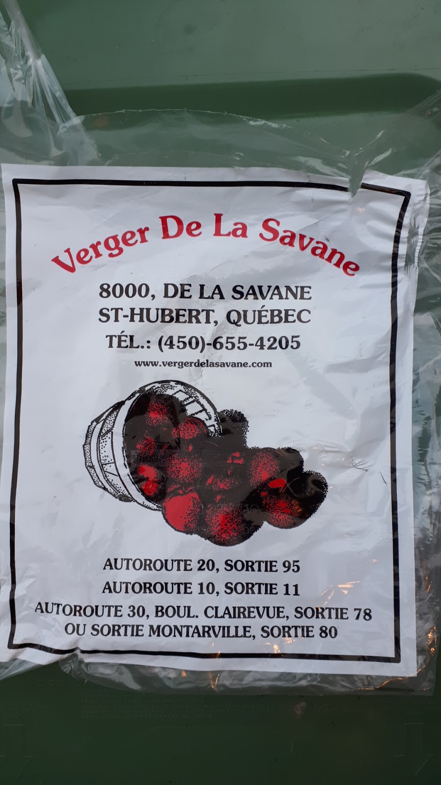 Pomme Auto Cuiette Verger De La Savane | 8000 Ch de la Savane, Boucherville, QC J4B 0G7, Canada | Phone: (450) 655-4205