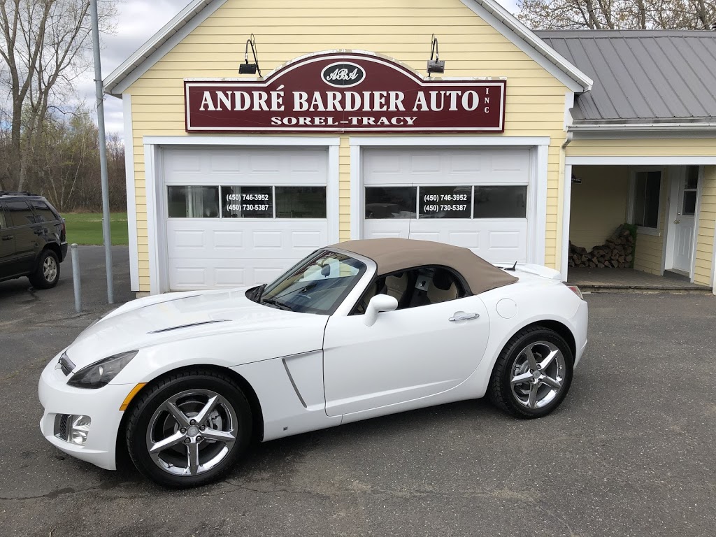 Andre Bardier Auto Inc | 1410 Chemin des Patriotes, Sorel-Tracy, QC J3P 6C4, Canada | Phone: (450) 746-3952