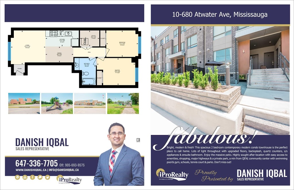 Brampton Real Estate Agent - Realtor Danish Iqbal | 272 Queen St E, Brampton, ON L6V 1B9, Canada | Phone: (647) 336-7705