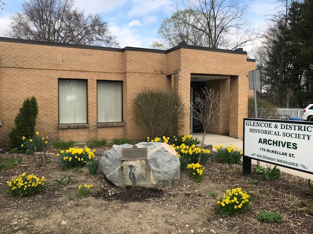 The Archives | 178 McKellar St, Glencoe, ON N0L 1M0, Canada | Phone: (519) 287-3897