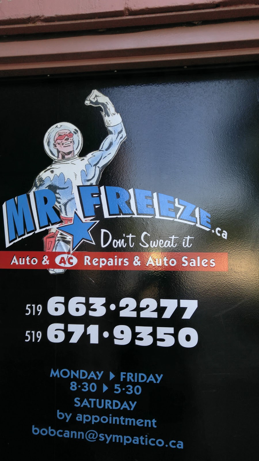 Mr Freeze Mobile Auto Sales | 26 Swinyard St, London, ON N5W 4B6, Canada | Phone: (519) 671-9350