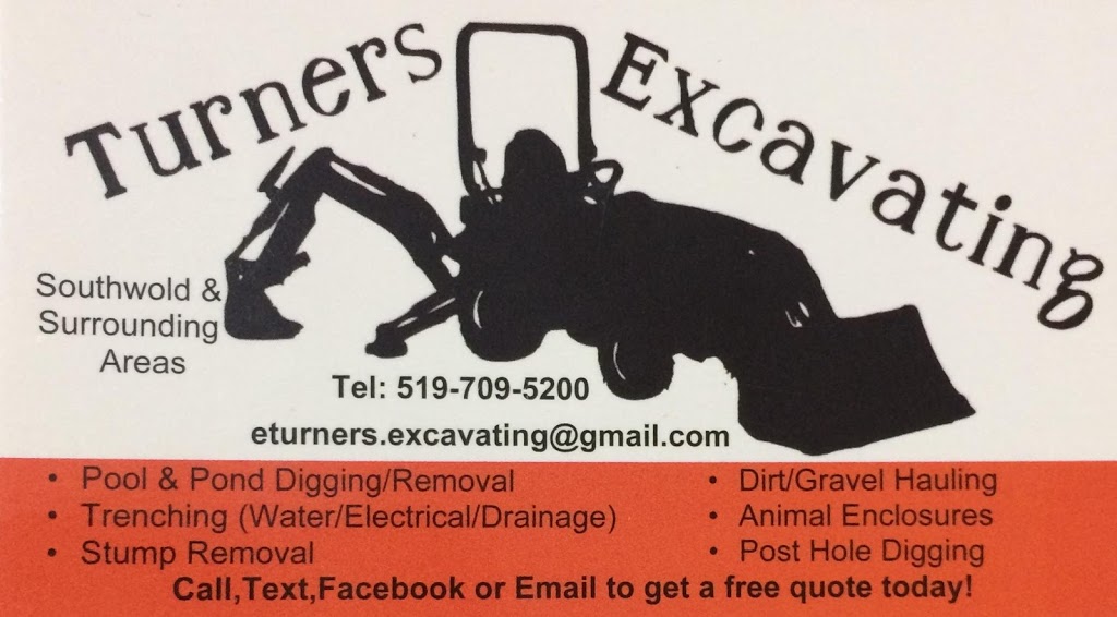 Turners Excavating | Iona Rd, Iona, ON N0L 1P0, Canada | Phone: (519) 709-5200