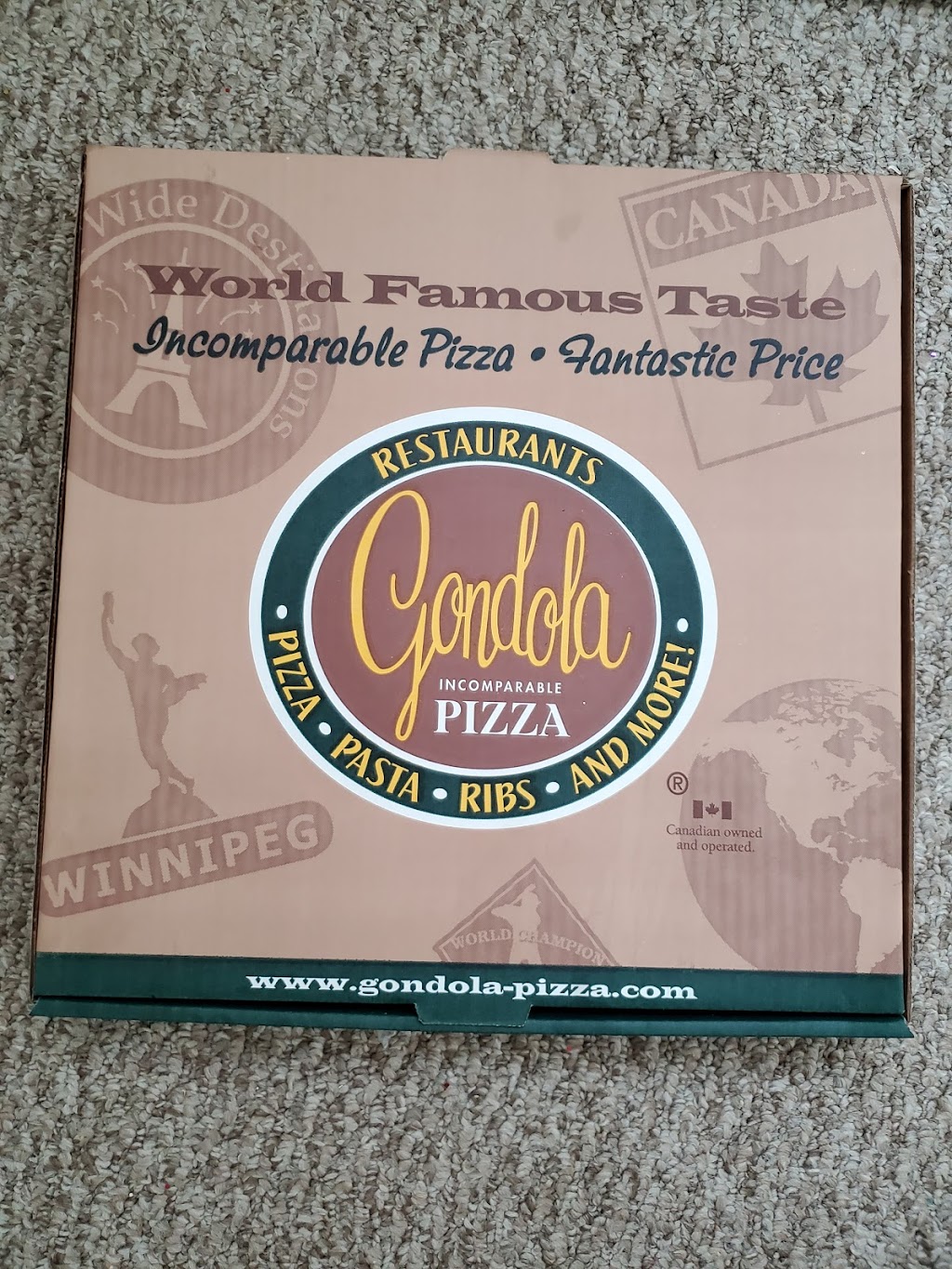 Gondola Pizza Restaurants | 1292 Pembina Hwy, Winnipeg, MB R3T 2B2, Canada | Phone: (204) 949-2910