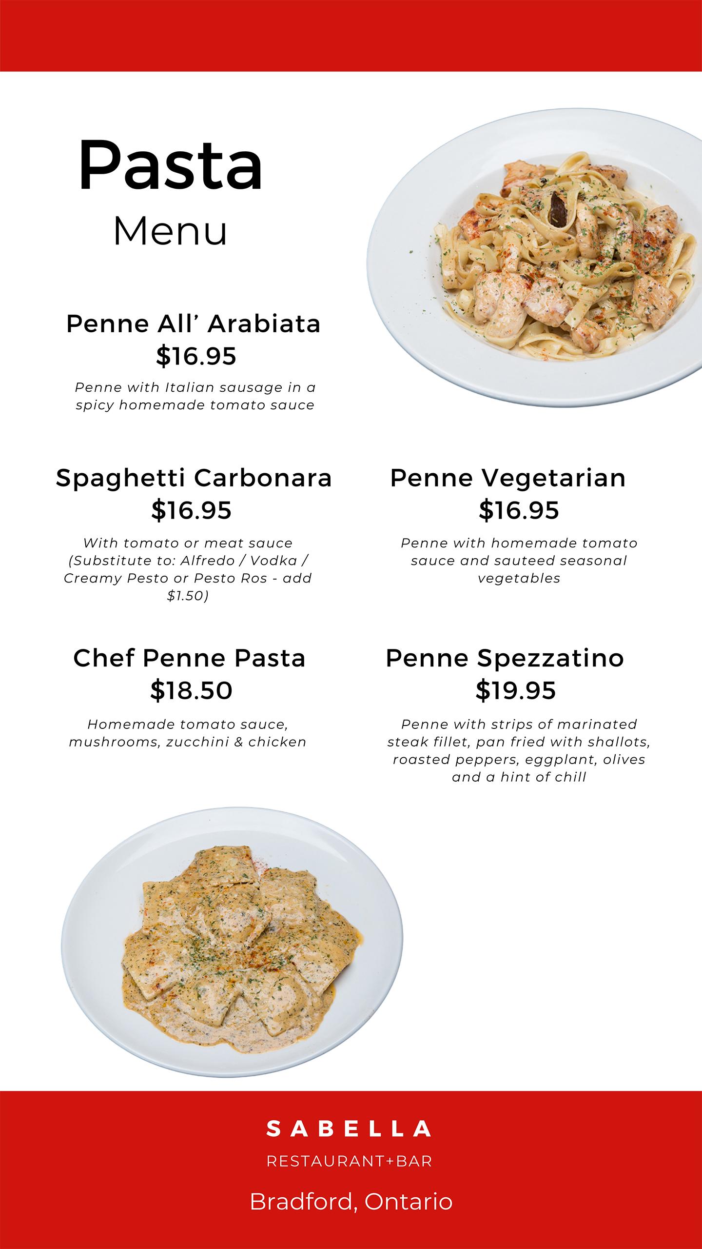 Sabella Restaurant | 23 Barrie St, Bradford, ON L3Z 1R6, Canada | Phone: (905) 551-8800