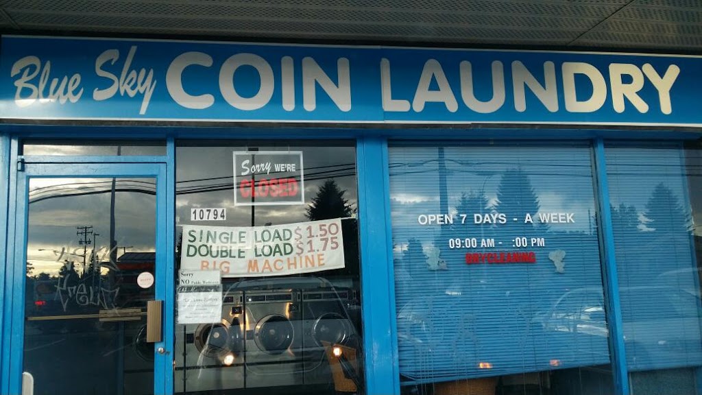 Blue Sky Coin Laundry | 10794 148 St, Surrey, BC V3R 3X6, Canada | Phone: (604) 581-8849