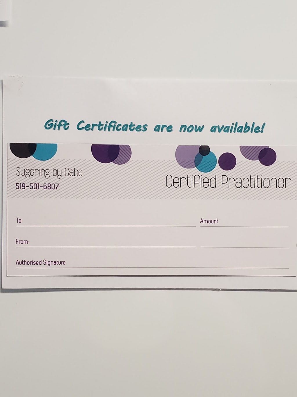 Sugaring by Gabe | 184 Prosperity Dr, Kitchener, ON N2E 4E5, Canada | Phone: (519) 501-6807
