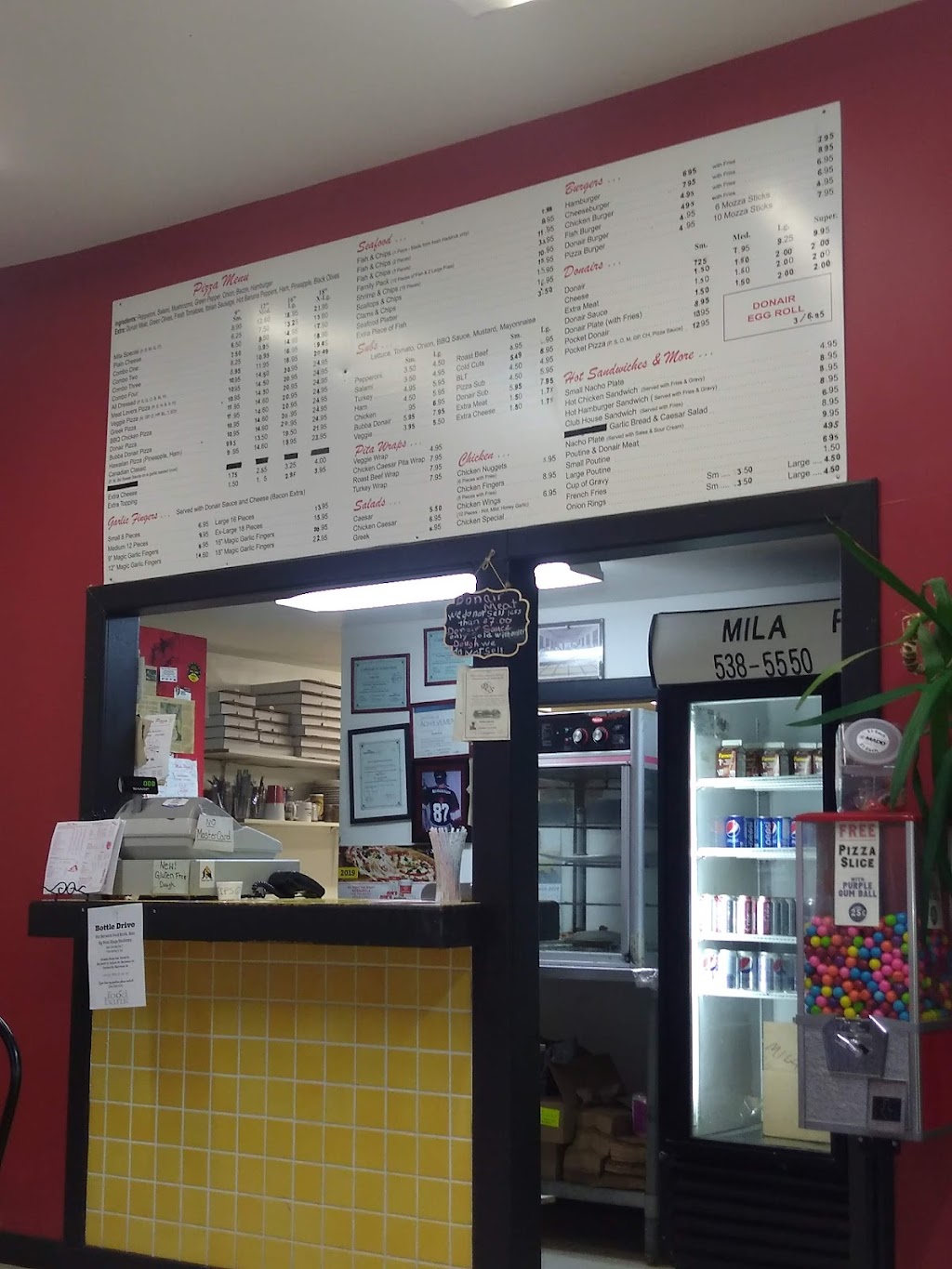 Mila Pizza | 227 Commercial St, Berwick, NS B0P 1E0, Canada | Phone: (902) 538-5550