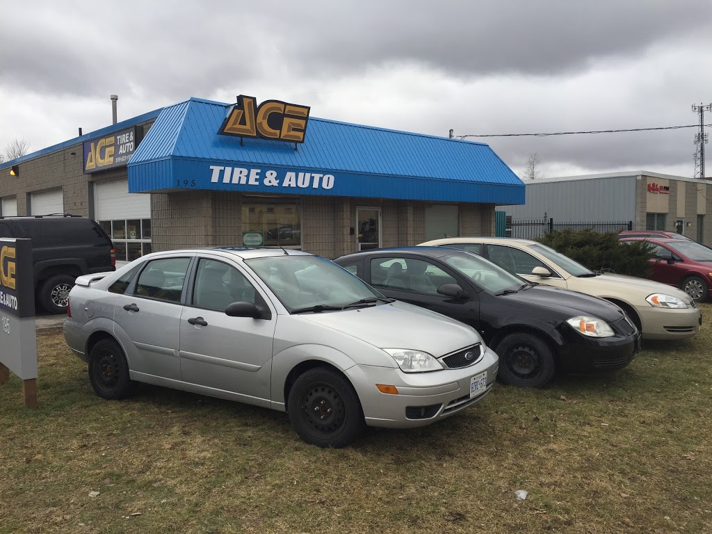 Ace Tire & Auto | 195 Samuelson St, Cambridge, ON N1R 1K2, Canada | Phone: (519) 623-1520