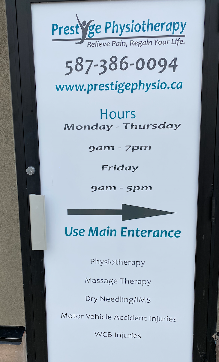Prestige Physiotherapy | 5703 48 Ave Unit 101, Camrose, AB T4V 0J9, Canada | Phone: (587) 386-0094