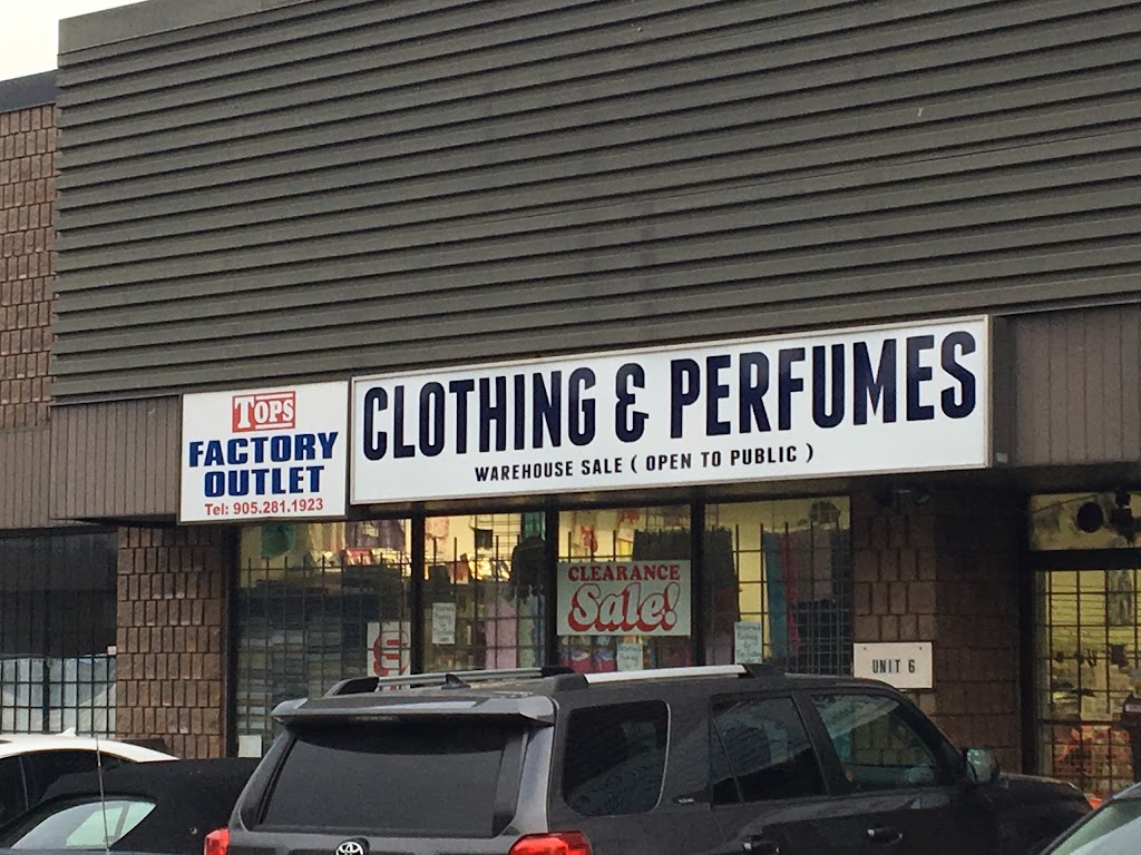 TOPS Factory Outlet | 780 Burnhamthorpe Rd W, Mississauga, ON L5C 3X3, Canada | Phone: (905) 281-1923