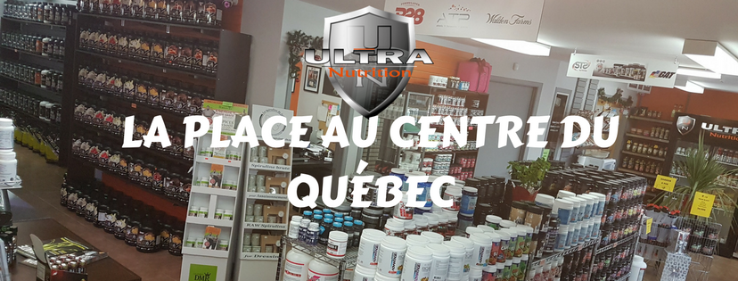 Ultra Nutrition suppléments alimentaires,entraîneur | 900 Boulevard Saint-Joseph, Drummondville, QC J2C 2C5, Canada | Phone: (819) 850-6366