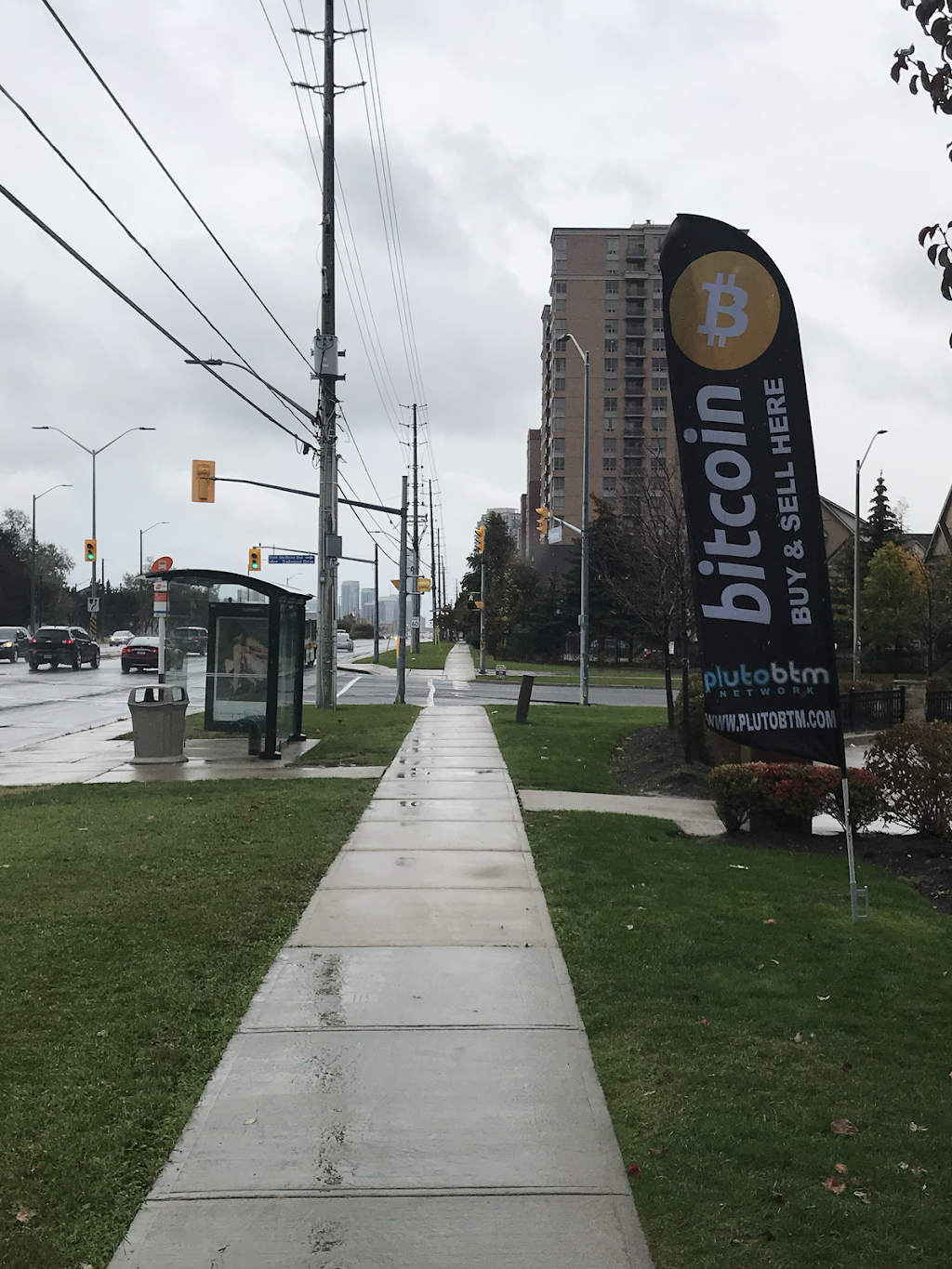 Pluto Bitcoin ATM | 1 Glenn Hawthorne Blvd, Mississauga, ON L5R 0C2, Canada | Phone: (855) 758-8628