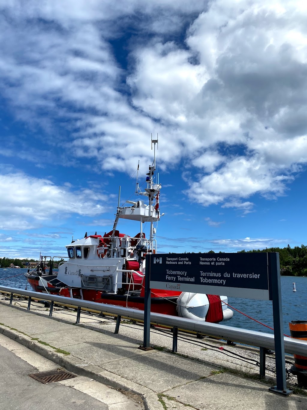Tobermory to South Baymouth Ferry | Ferry Ramp, Tobermory, ON N0H 2R0, Canada | Phone: (800) 265-3163