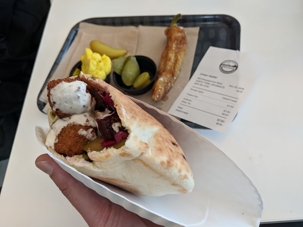 Urban Falafel | 850 Sheppard Ave W, North York, ON M3H 2T5, Canada | Phone: (647) 351-4702