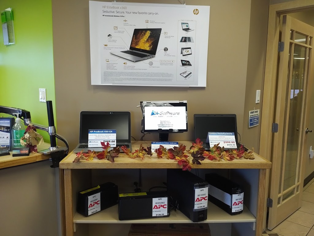 PA Software | 4050 2 Ave W, Prince Albert, SK S6W 1A2, Canada | Phone: (306) 953-1614