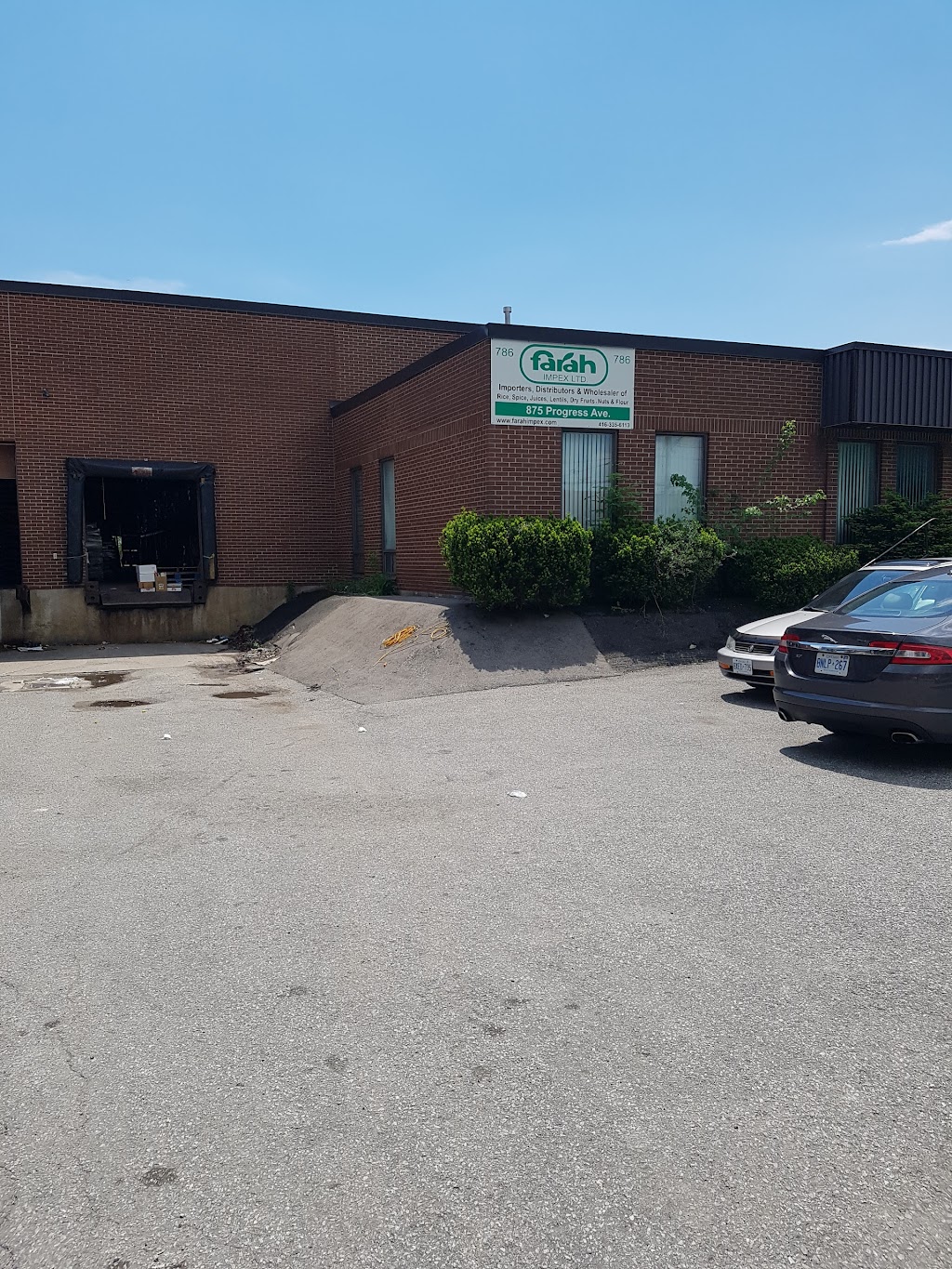 Farah Impex Ltd | Canada, 875 Progress Ave, Scarborough, ON M1H 2X6, Canada | Phone: (416) 335-6113
