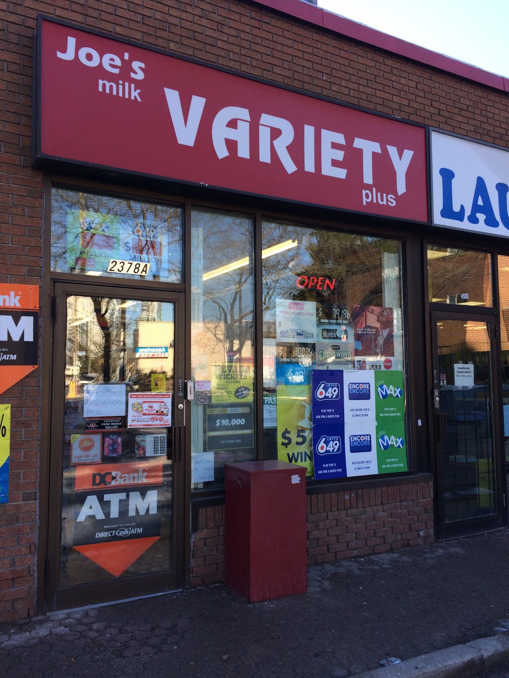 Joes Variety Plus | 2378 Lake Shore Blvd W, Etobicoke, ON M8V 1C3, Canada | Phone: (416) 251-1276