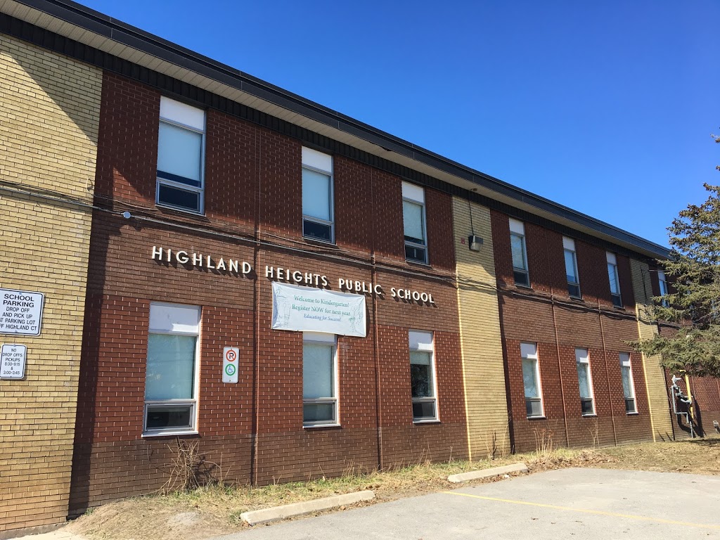 Highland Heights Public School | 430 Highland Rd, Peterborough, ON K9H 5J7, Canada | Phone: (705) 742-8321