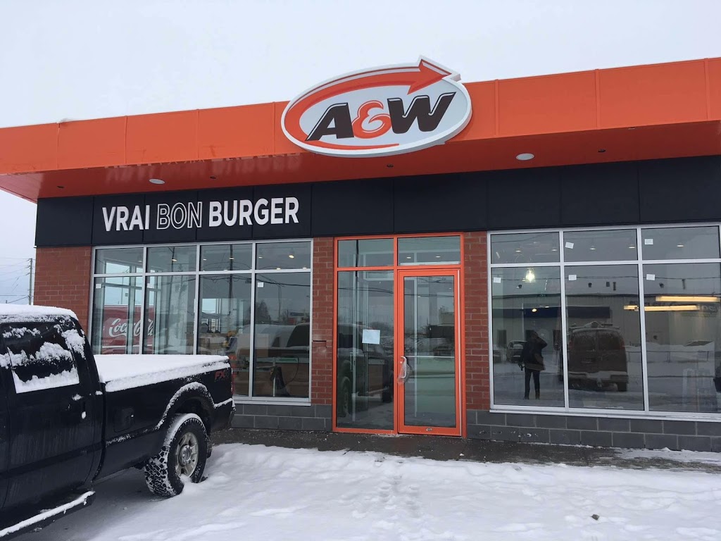A&W Canada | 1623 Route 132, Local 1, Varennes, QC J3X 1P7, Canada | Phone: (450) 929-0472