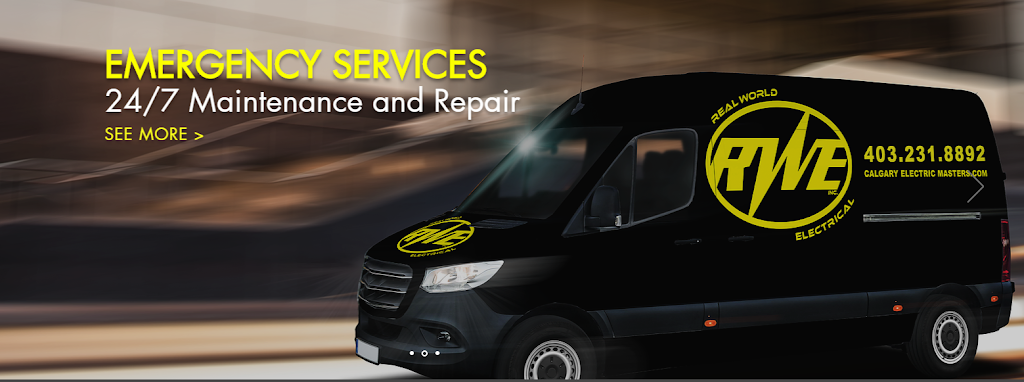 Real World Electric - 24/7 Electrician | 5507 1 St SE, Calgary, AB T2H 1H9, Canada | Phone: (403) 231-8892