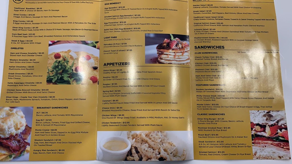 Diner King | 13065 ON-27, Nobleton, ON L0G 1N0, Canada | Phone: (905) 558-5800