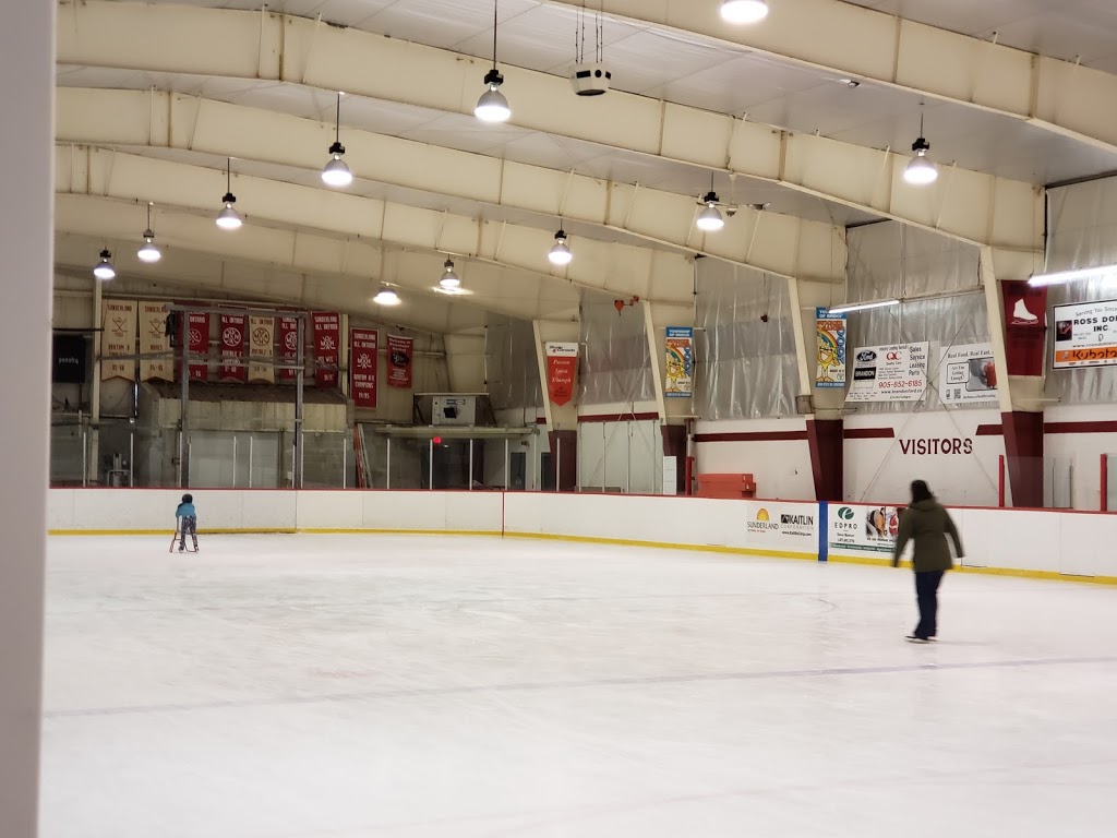 Sunderland Brock Memorial Arena | 20 Park St, Sunderland, ON L0C 1H0, Canada | Phone: (705) 357-3338