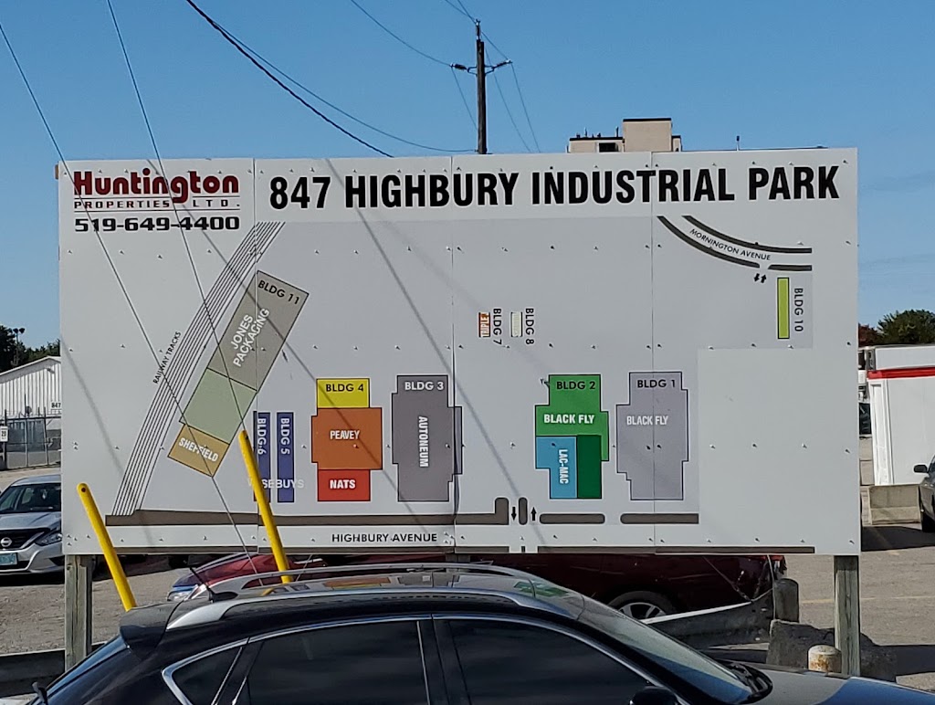 847 Highbury Industrial Park | 847 Highbury Ave N, London, ON N5Y 5B8, Canada | Phone: (519) 649-4400