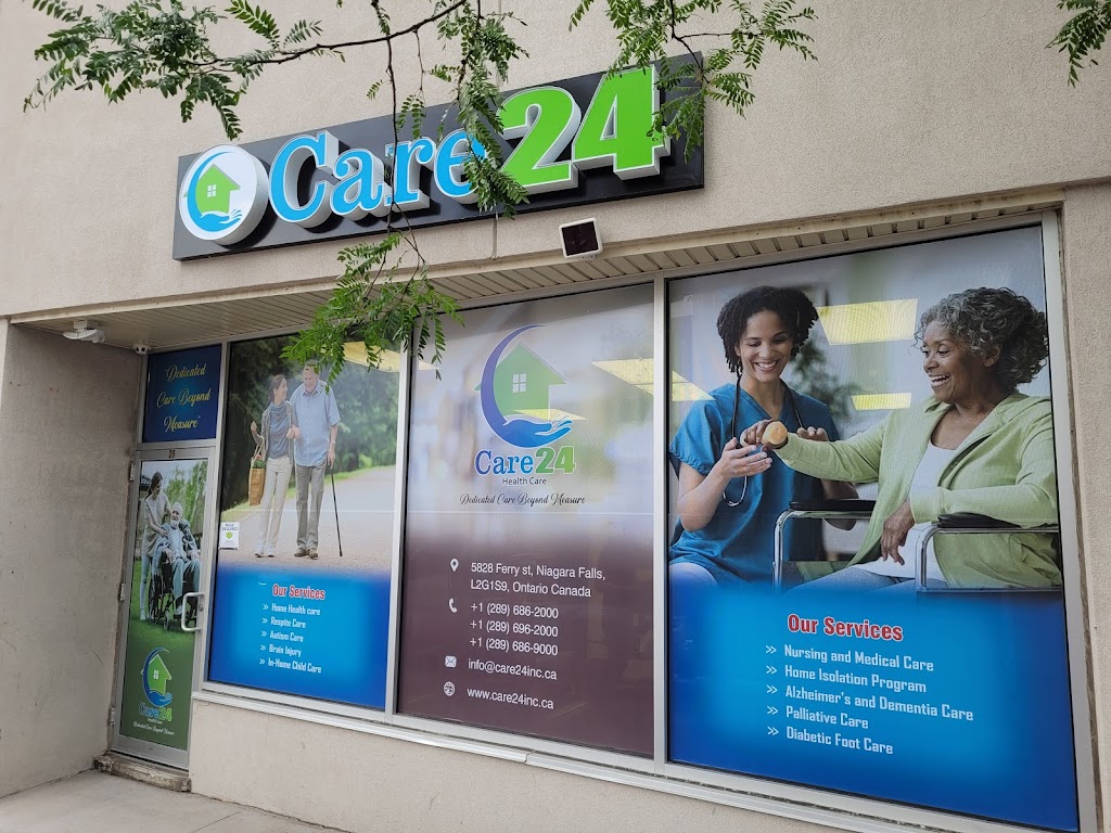 Care24 inc | 5828 Ferry St, Niagara Falls, ON L2G 1S9, Canada | Phone: (289) 696-6777