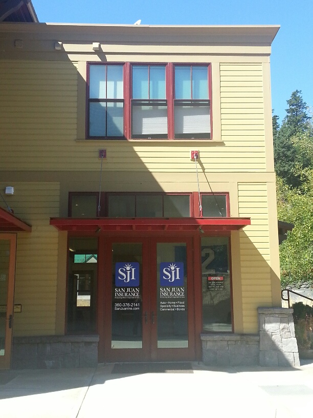 San Juan Insurance Services | 19 Fishing Alley Ste B, Eastsound, WA 98245, USA | Phone: (360) 376-2141