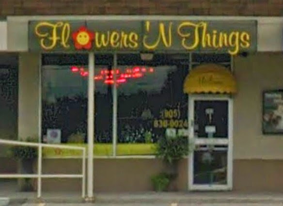 FLOWERS N THINGS FLOWER & GIFT SHOP | 763 Davis Dr, Newmarket, ON L3Y 2R2, Canada | Phone: (905) 830-0024