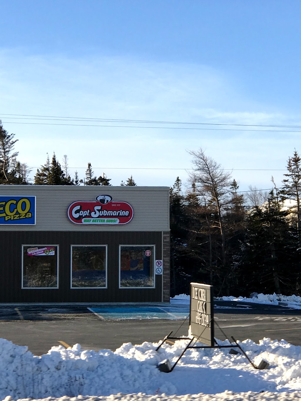 Greco Pizza | 83 Trans-Canada Hwy, Colinet, NL A0B 1M0, Canada | Phone: (709) 759-3388