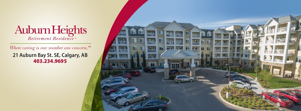 Auburn Heights Retirement Residence | 21 Auburn Bay St SE, Calgary, AB T3M 2A9, Canada | Phone: (403) 234-9695