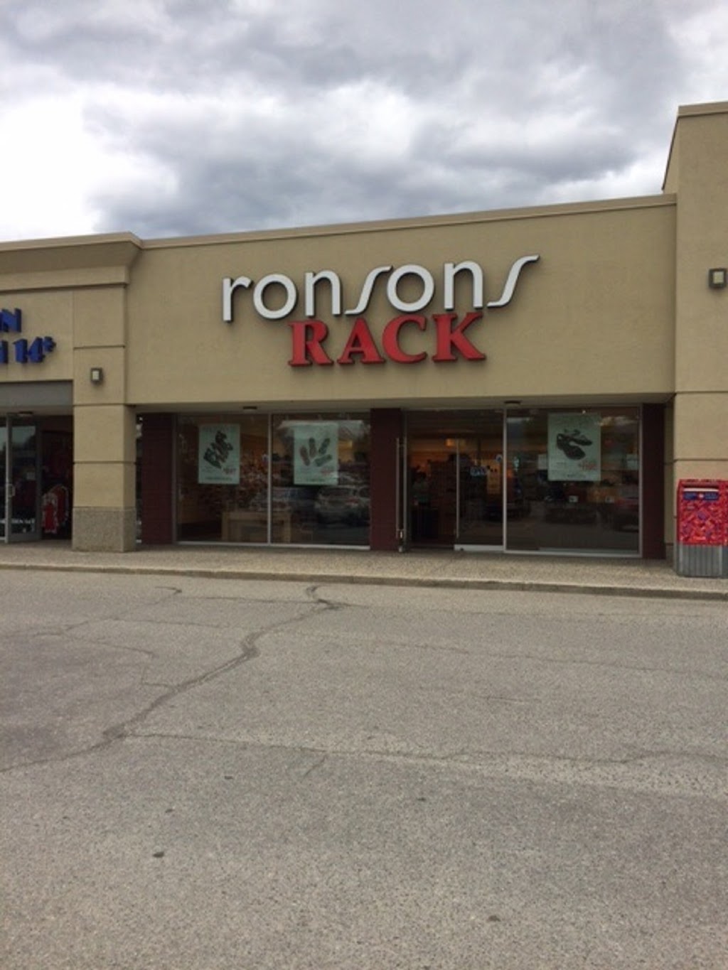 Ronsons Rack | Spall Plaza, 304-1950 Harvey Ave, Kelowna, BC V1Y 8J8, Canada | Phone: (778) 478-3111