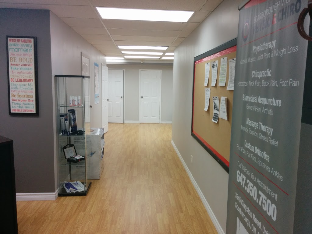 Scarborough Village Physio & Chiro | 3545 Kingston Rd #12, Scarborough, ON M1M 1R7, Canada | Phone: (647) 350-7500