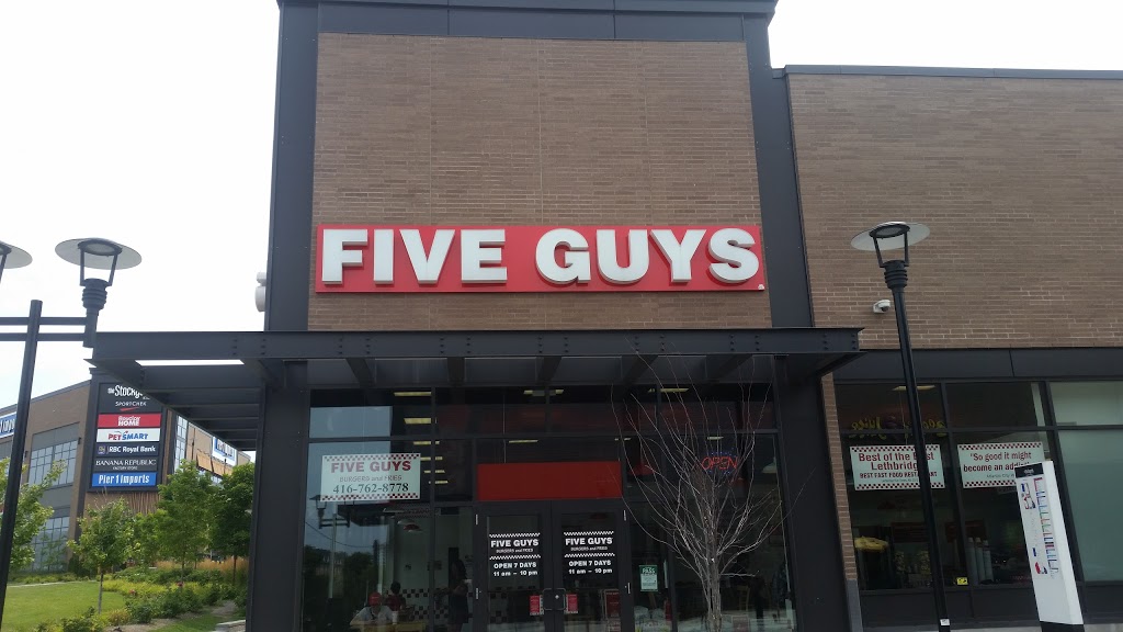 Five Guys | 70 Weston Rd Unit 101, Toronto, ON M6N 0A7, Canada | Phone: (416) 762-8778