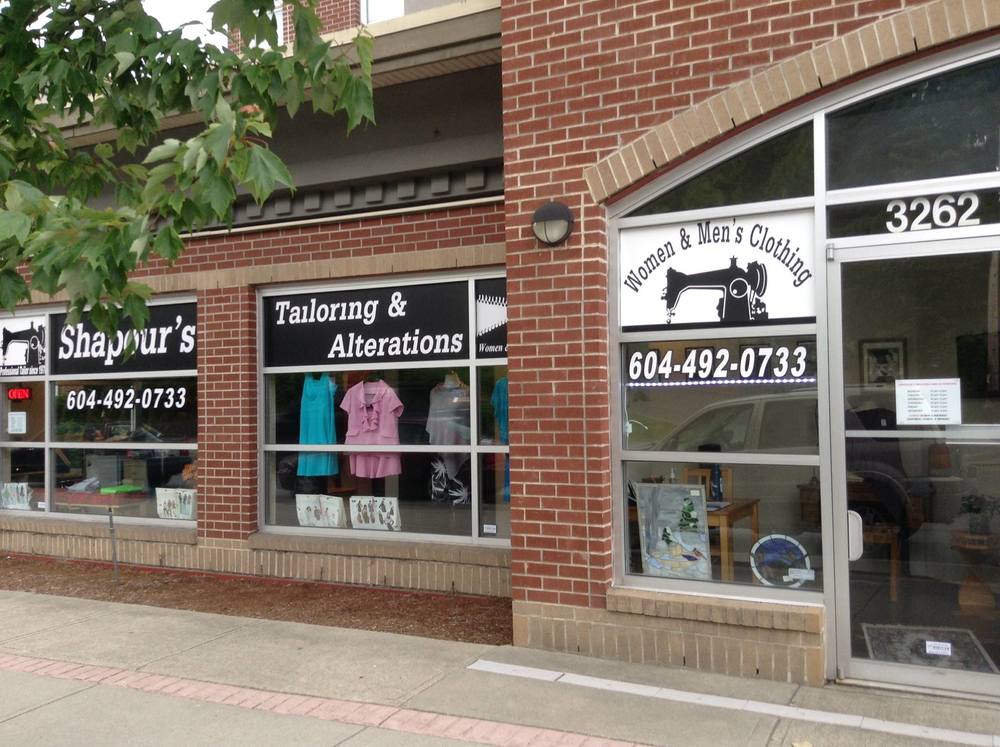 Shapour Tailoring & Alterations | 3262 St Johns St, Port Moody, BC V3H 0B9, Canada | Phone: (604) 492-0733