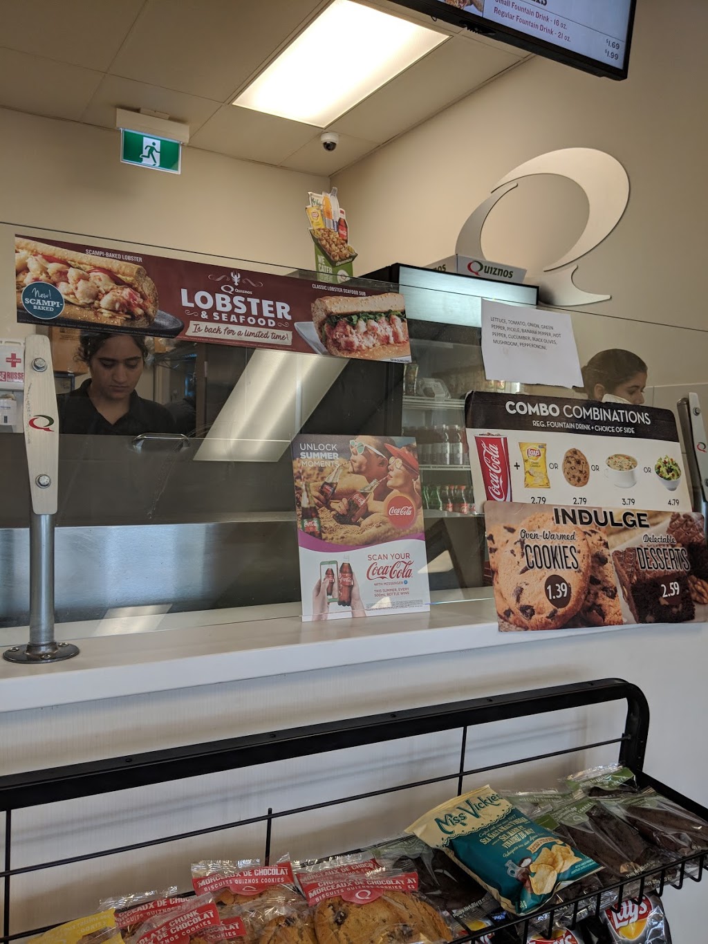 Quiznos | 425 Oak Point Hwy, Winnipeg, MB R2R 1T9, Canada | Phone: (204) 694-9377
