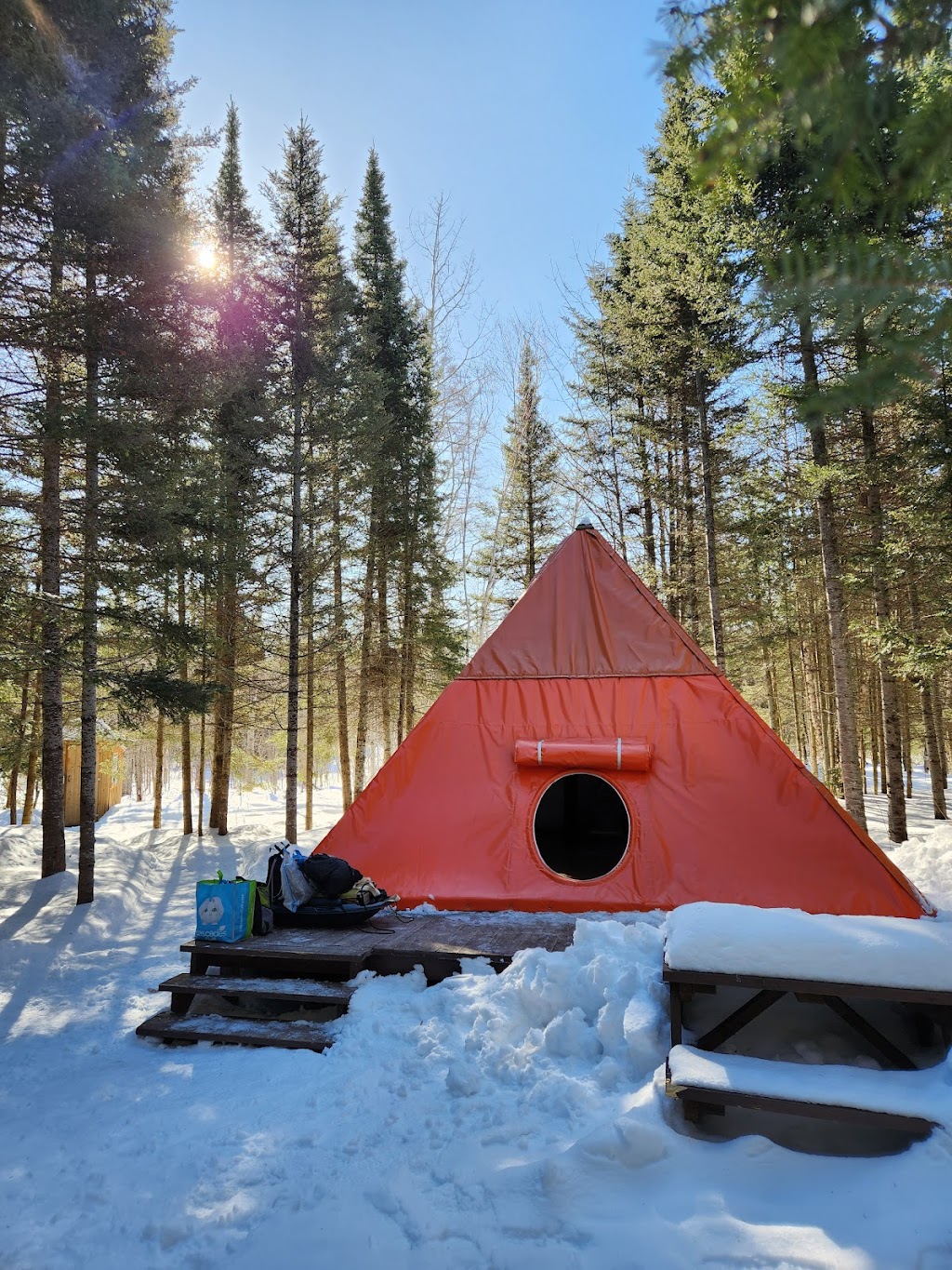 Refuge LÉbranché | 313 Rang du N, Saint-Bruno-de-Kamouraska, QC G0L 2M0, Canada | Phone: (418) 860-6419