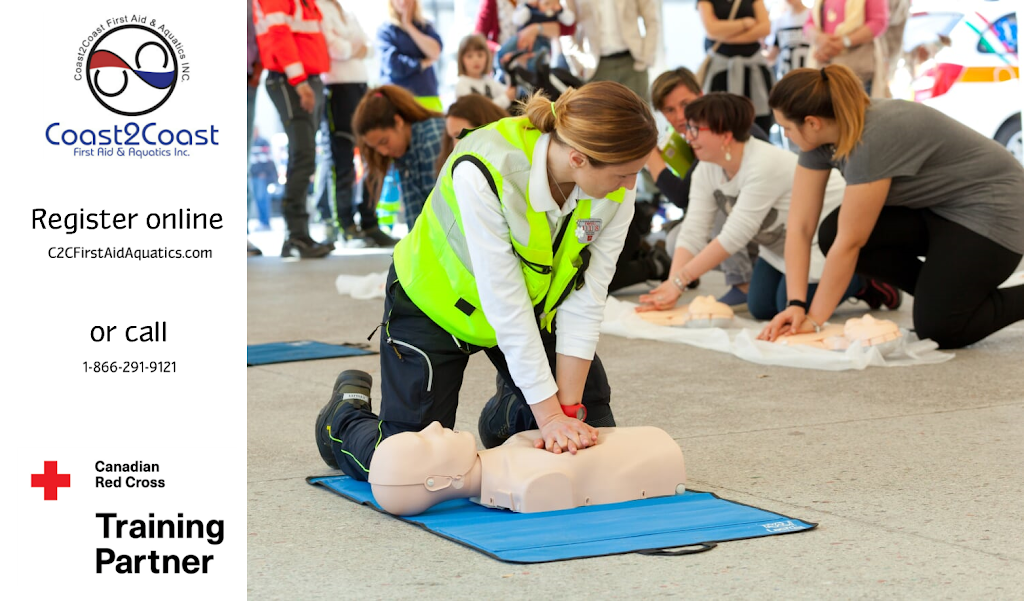 Coast2Coast First Aid & Aquatics | 180 Steeles Ave W Unit 216, Thornhill, ON L4J 2L1, Canada | Phone: (866) 291-9121